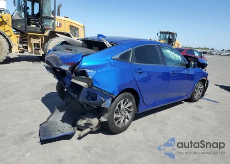 2017 Honda Civic Ex из США, поврежденный, VIN 19XFC2F72HE232703